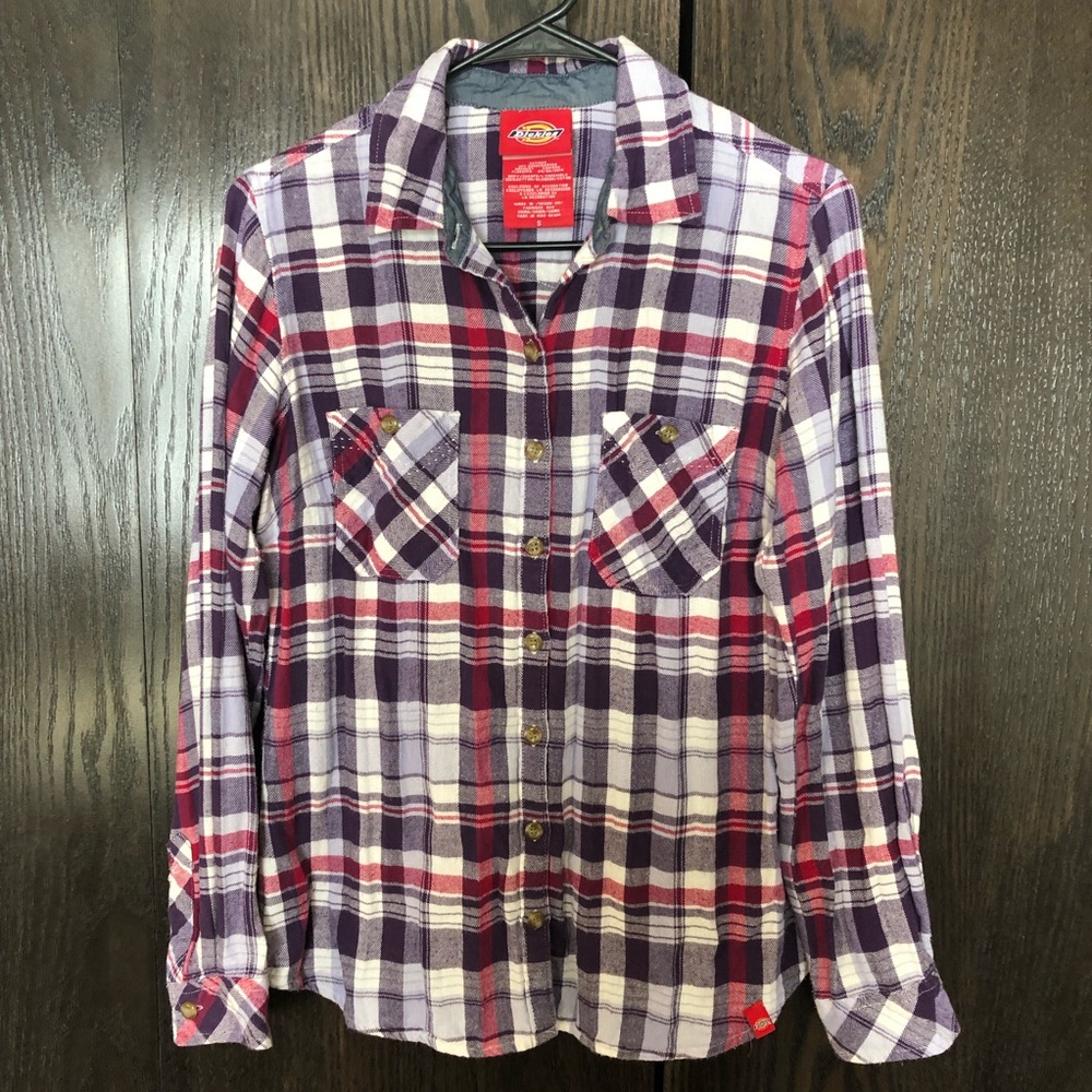 Dickies Plaid Flannel Shirt